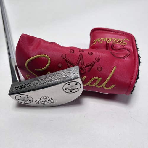 LEFTY Scotty Cameron Special Select Del Mar Putter 34" Mens LH HC