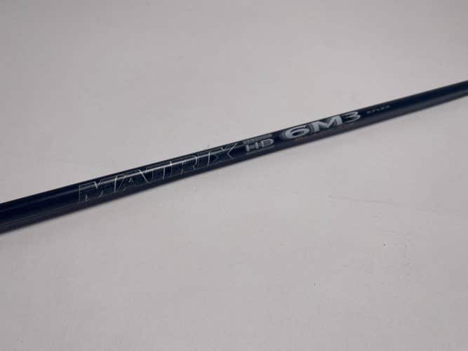 Matrix 6M3 Black Tie Stiff Graphite Driver Shaft 44.25"- Taylormade