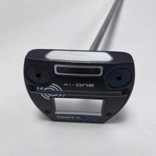 Odyssey Ai-ONE Square 2 Square Jailbird Putter 33" SuperStroke Claw 2.0 Mens RH