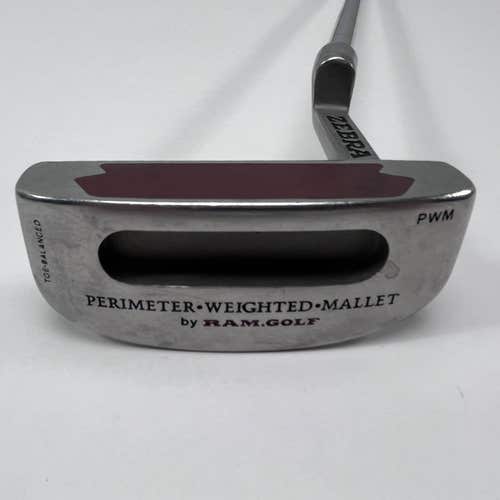 Ram Zebra Perimeter Weighted Putter 33.5" Mens RH