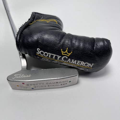 LEFTY Scotty Cameron Studio Stainless Newport 2.5 Putter 35" Mens LH HC