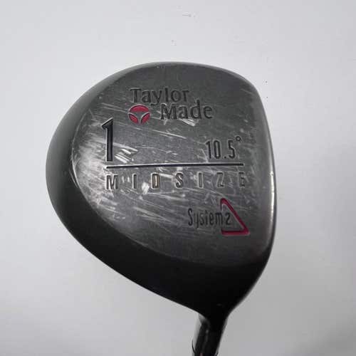 TaylorMade System 2 Driver 10.5* True Temper BiMatrx Stiff Graphite & Steel RH