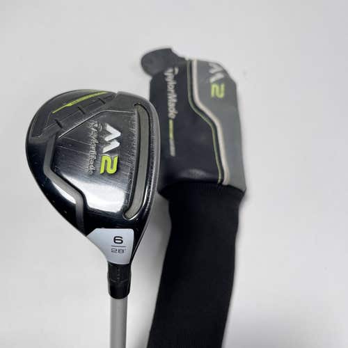 TaylorMade M2 2019 6 Hybrid 28* Aldila Rogue 95 MSI 2.8 85g Stiff RH HC