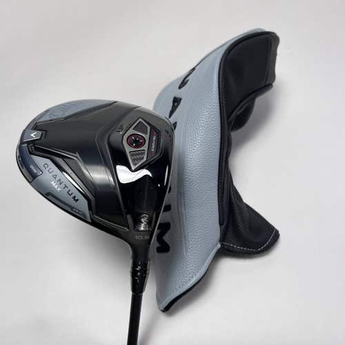 Callaway Quantum Max Driver 10.5* Mitsubishi Chemical Vanquish 4R Regular RH NEW