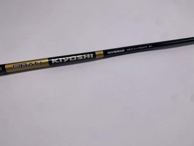 OBAN Kiyoshi Black 05 90g Extra Stiff Graphite Hybrid Shaft 38.5"-Taylormade