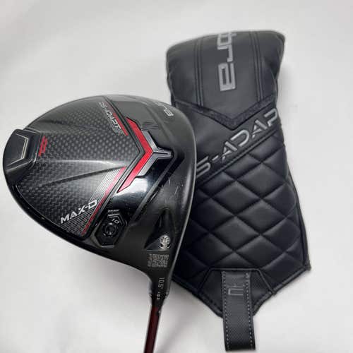 Cobra DS-ADAPT MAX D Driver 10.5* Project X Denali Red 5.0 50g Senior RH HC