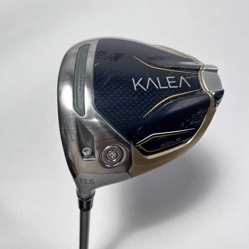LEFTY TaylorMade Kalea Gold Driver 13.5* Kalea Gold 40g Ladies LH