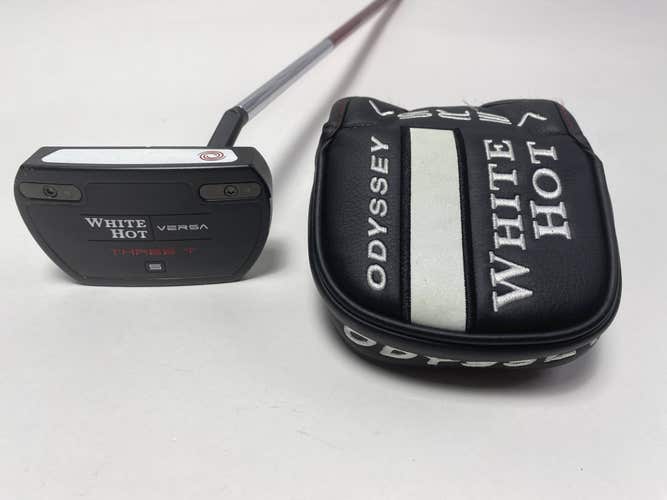 Odyssey White Hot Versa Three T Putter 33" SuperStroke SS2R Mens RH HC