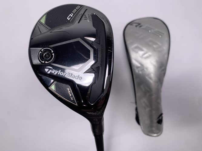 TaylorMade Qi35 Max Rescue 4 Hybrid 23* Vanquish 5 R2 Senior Graphite Mens RH HC