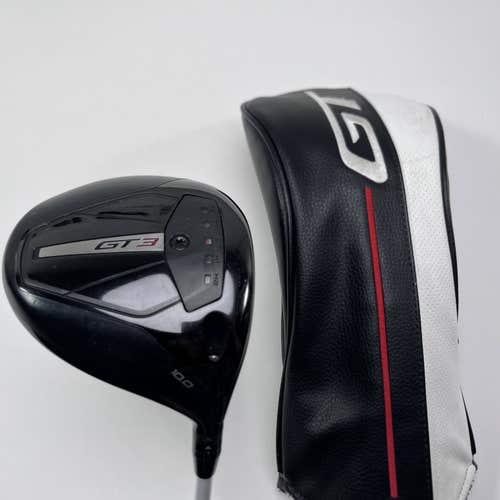 Titleist GT3 Driver 10* Aldila Ascent 40g Regular RH HC Midsize Grip