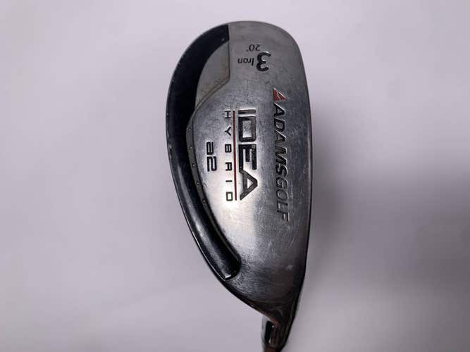 Adams Idea A2 3 Hybrid 20* Aldila NV Green Hybrid 85g Stiff Graphite Mens RH