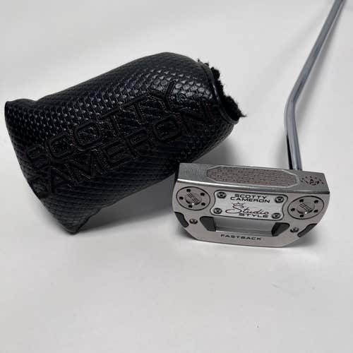 Scotty Cameron Studio Style Fastback 2025 Mid Putter 37" Mens RH HC