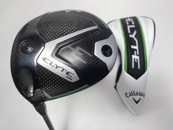 LEFTY Callaway Elyte Triple Diamond Driver 9* Aretera EC1 75g Extra Stiff LH HC