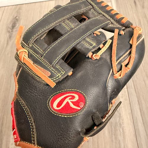 Rawlings Baseball Glove Mitt RPS125H Pro Series Special Edition 12 1/2 Black RHT