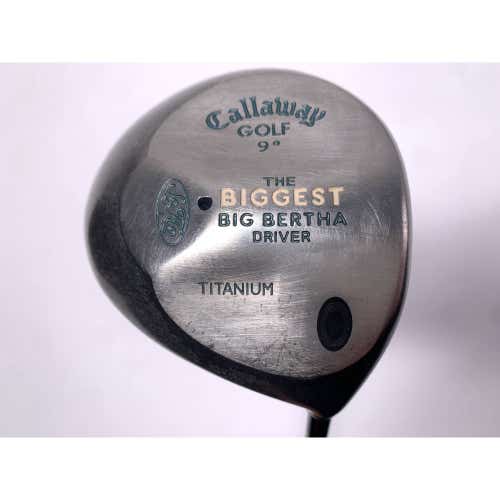 Callaway Biggest Big Bertha Driver 9* Rapport Oracle Plus Regular RH
