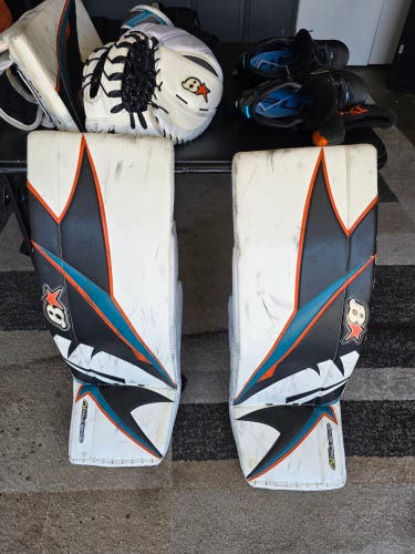 35" Brian's G-Netik Pro 3 Regular Goalie Full Set Pro Stock (Used)