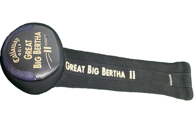 Great Big Bertha II Callaway Driver Headcover With Sock In Nice Condition
