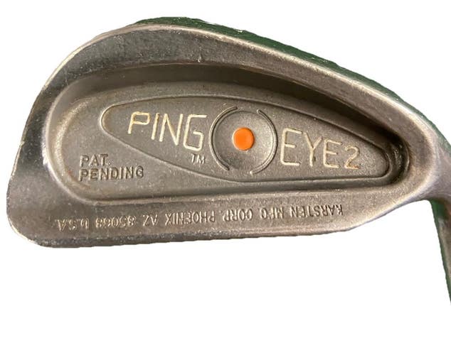 Ping Eye2 5 Iron Orange Dot 2* Flat ZZ Lite Stiff Steel 37.75" RH Jumbo Grip