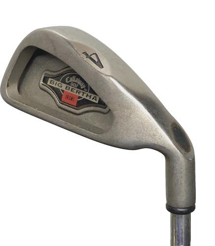 Callaway Big Bertha 4 Iron 1994 Men's RH Memphis 10 Stiff Steel 38.5" Stock Grip