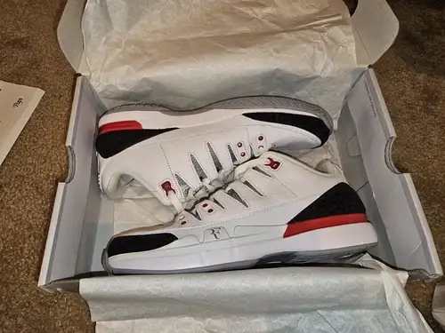 NEW Nike Zoom Vapor RF X AJ3 Fire Red Roger Federer Jordan Size US 9 / EUR 42.5