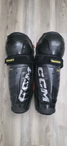 Senior CCM Tacks XF Pro 14" Shin Pads (Used)