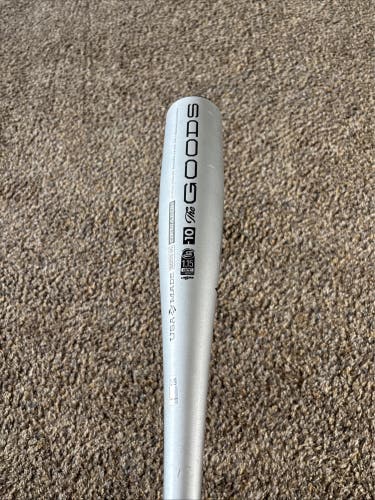 2024 DeMarini The Goods One Piece Alloy USSSA Certified Bat (-10) 17 oz 27" (Used)