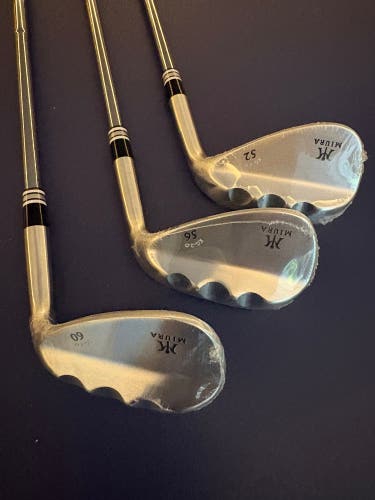 NEW Miura K-Grind 2.0 Wedge Set 52° 56° 60° - Forged in Japan - RH