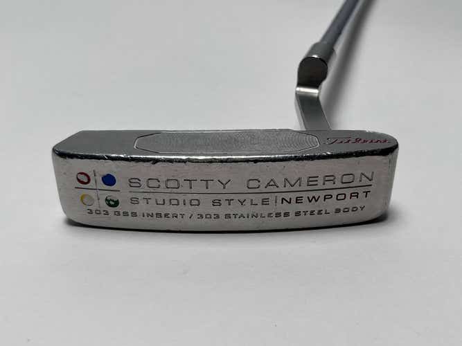 Scotty Cameron Studio Style Newport Putter 35.5" Mens RH