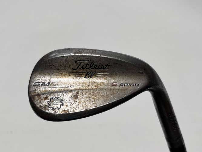 Titleist Vokey SM6 Raw Limited Edition Lob Wedge LW 58* 10S 125 Stiff Plus RH