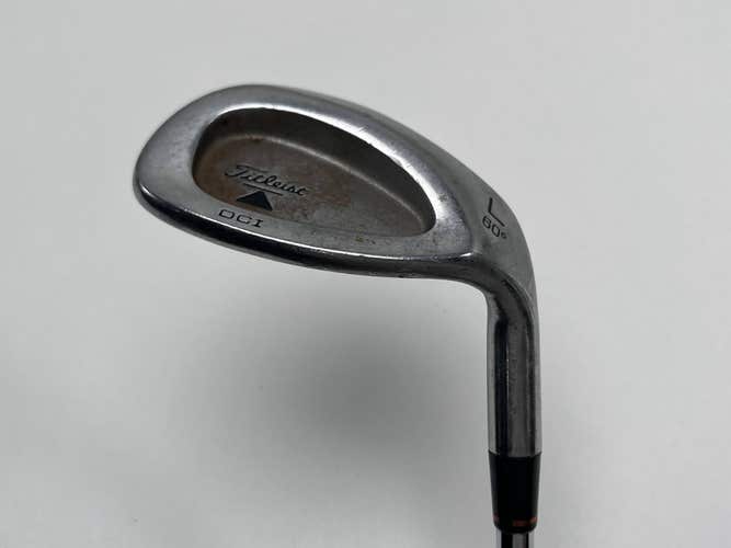 Titleist DCI Black Lob Wedge LW 60* Wedge Steel Mens RH Midsize Grip