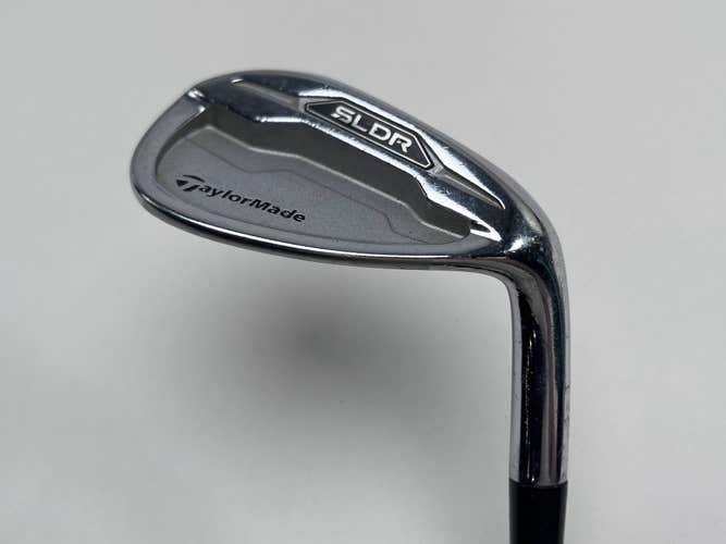 TaylorMade SLDR Sand Wedge SW Fujikura 77g Stiff Graphite Mens RH Midsize Grip
