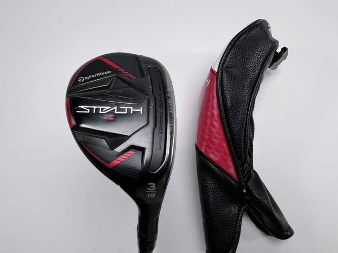 TaylorMade Stealth 2 3 Hybrid 19* Hand Crafted EvenFlow 6.0 85g Stiff RH HC