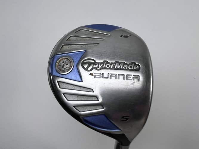 TaylorMade Burner Steel 2007 5 Fairway Wood 18* REAX SuperFast 50g Ladies RH