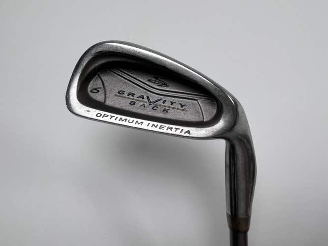Cobra Gravity Back Single 6 Iron Ladies Graphite Womens RH Undersize Grip
