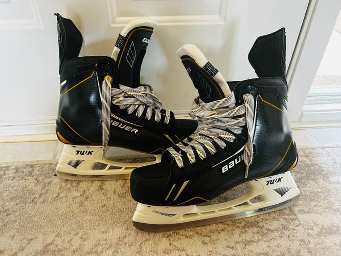 2012 Bauer Supreme One.9 Hockey Skates Regular Width 9 (Used)
