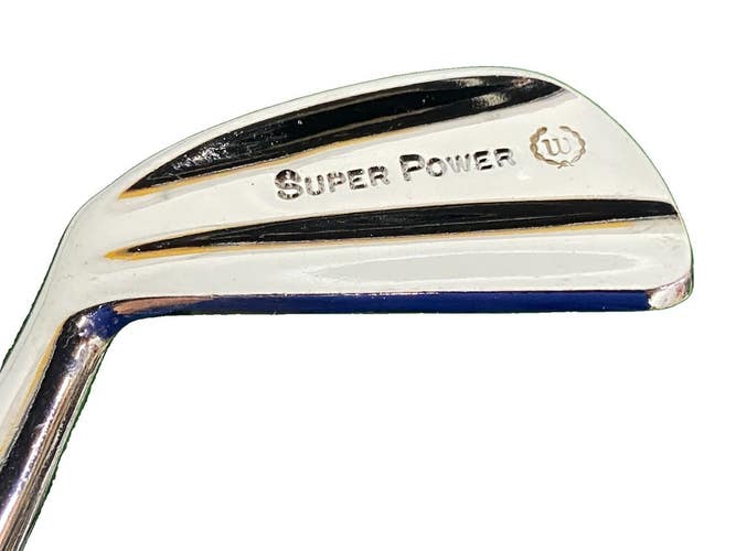 Wilson Super Power 4 Iron Left-Handed Men's Stiff Steel 38" Original Grip LH