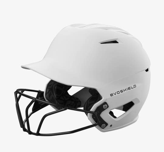 New XVT 2.0 WHITE L/XL MATTE SOFTBALL HELMET 11834-ESHWB5725706LXL
