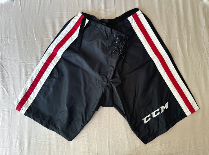 CCM PP10 Chicago Blackhawks NWT Black Ice Hockey Pant Shell Senior Medium