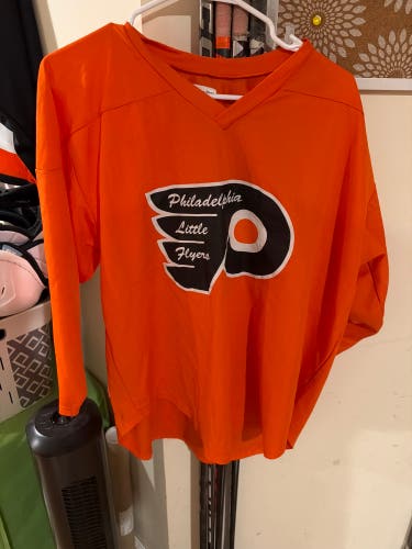 Orange Small Little Flyers 
 Kids Unisex Jersey (Used)