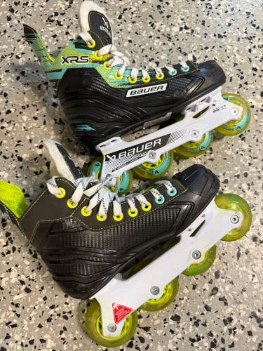 Bauer RSX Inline Skates Regular Width Size 3.5 (Used)