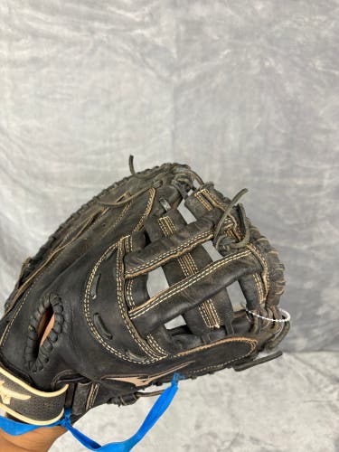 Blue Mizuno Franchise RH Catcher's Baseball Glove 33" (Used)