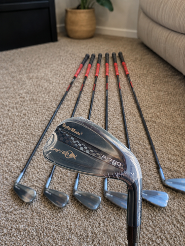 Men's 2025 TaylorMade P-790 Right Handed Iron Set Stiff Flex Steel Shaft (New)