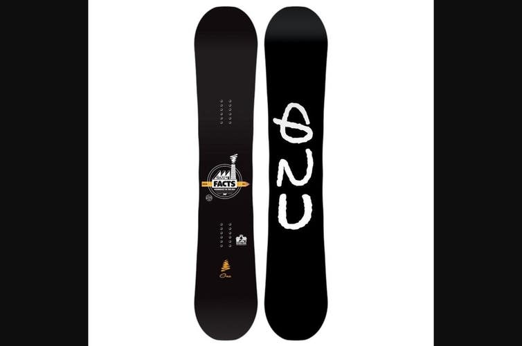 NEW Gnu Facts 162W Snowboard 2026 Freestyle
