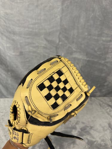 Brown Adidas EAZY CLOSE RH Pitcher's Baseball Glove 10.5" (Used)