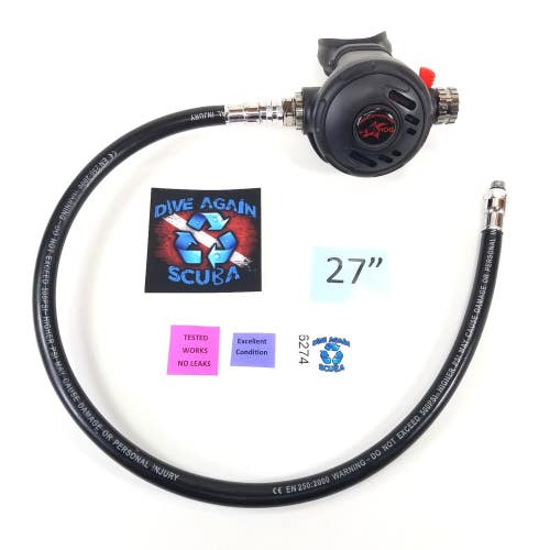 HOG Classic Primary 2nd Stage Adjustable Balanced Scuba Dive Regulator EXCELLENT