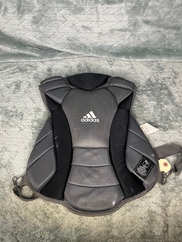 Black Youth Adidas Pro Series 2.0 Catcher's Chest Protector (Used)