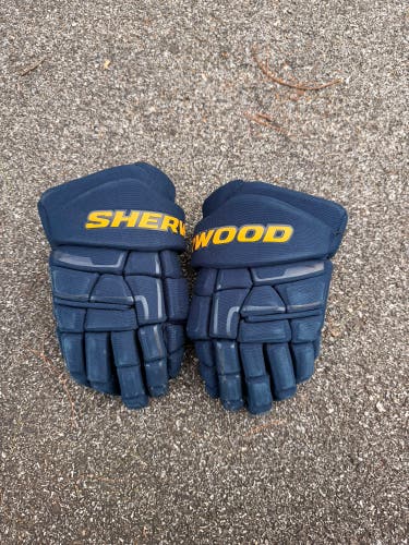 Sher-Wood Code Encrypt 1 Pro Gloves 12" (Used)