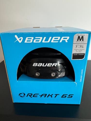 Medium Bauer Re-Akt 65 Helmet Pro Stock (New)