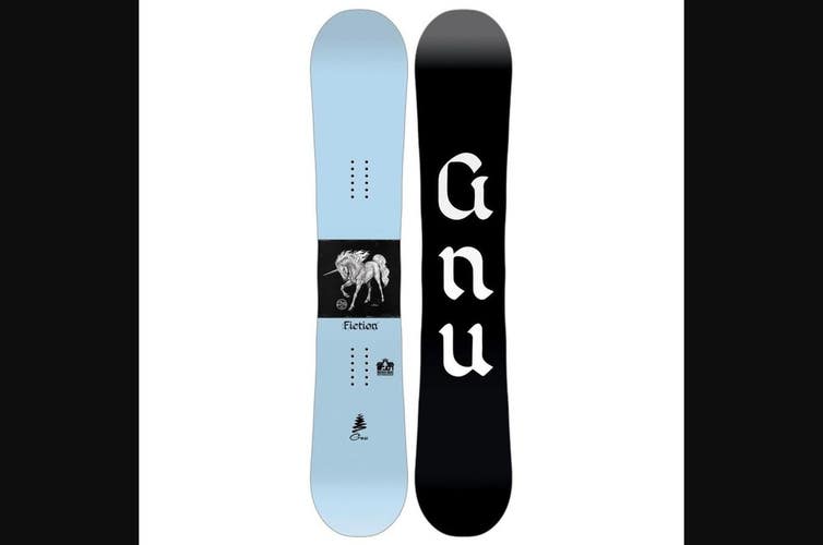 NEW Gnu Fiction 142cm Snowboard 2026 All-Mountain