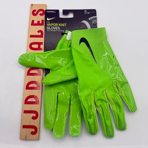 Nike Vapor Knit 4.0 NFL Football Gloves Seahawks Green DX4529-301 Men’s XL NWT

New With Tags
